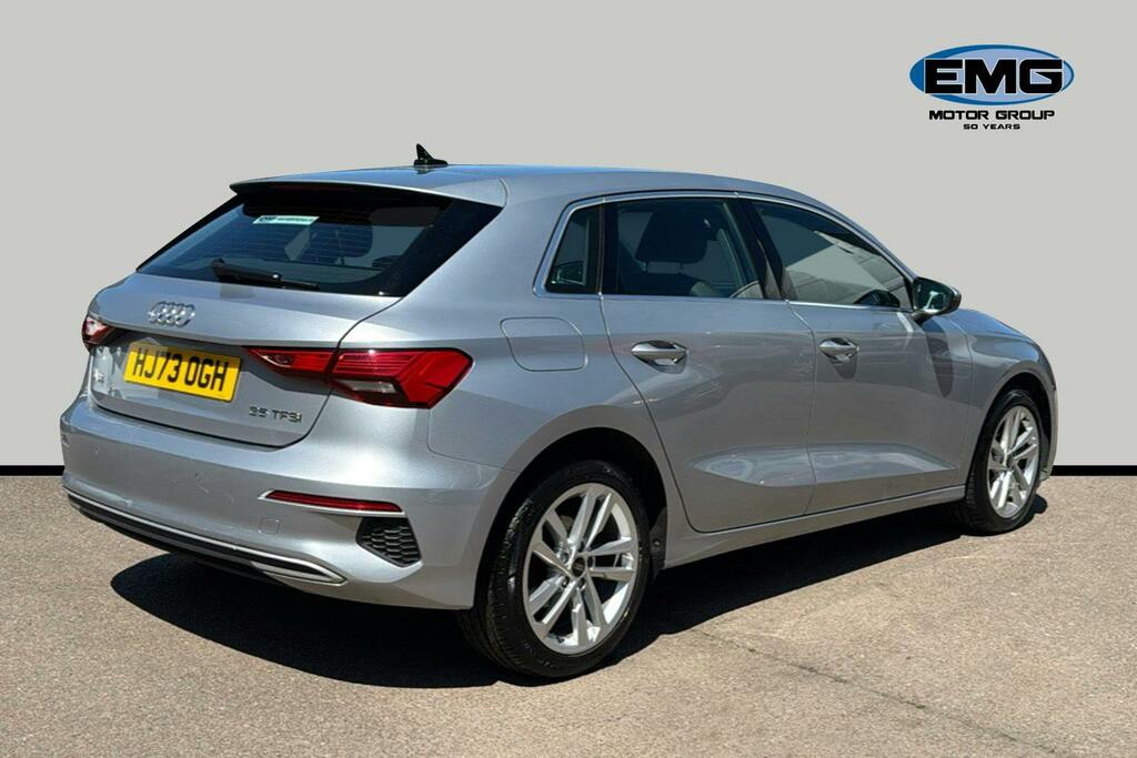 Audi A3 1.5 Tfsi 35 Sport Sportback S Tronic HJ73OGH Silver #6