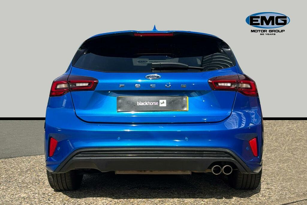Ford Focus 1.0T Ecoboost Mhev St Line Hatchback Hy FJ74OBW Blue #5
