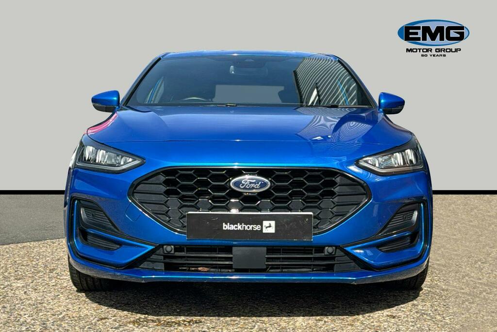 Ford Focus 1.0T Ecoboost Mhev St Line Hatchback Hy FJ74OBW Blue #2
