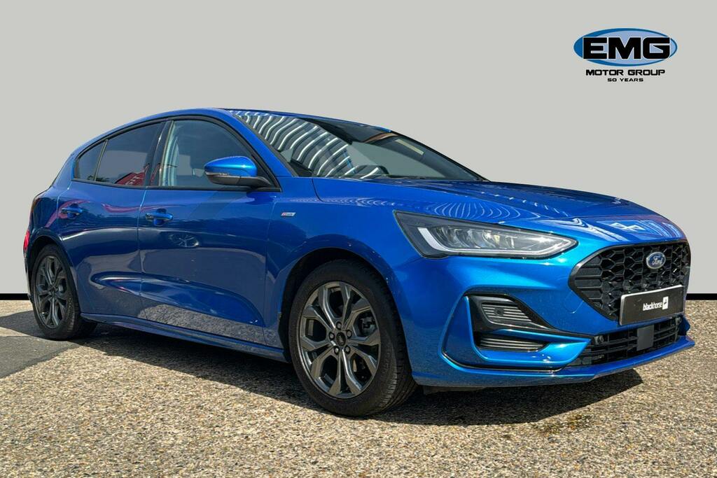 Ford Focus 1.0T Ecoboost Mhev St Line Hatchback Hy Blue