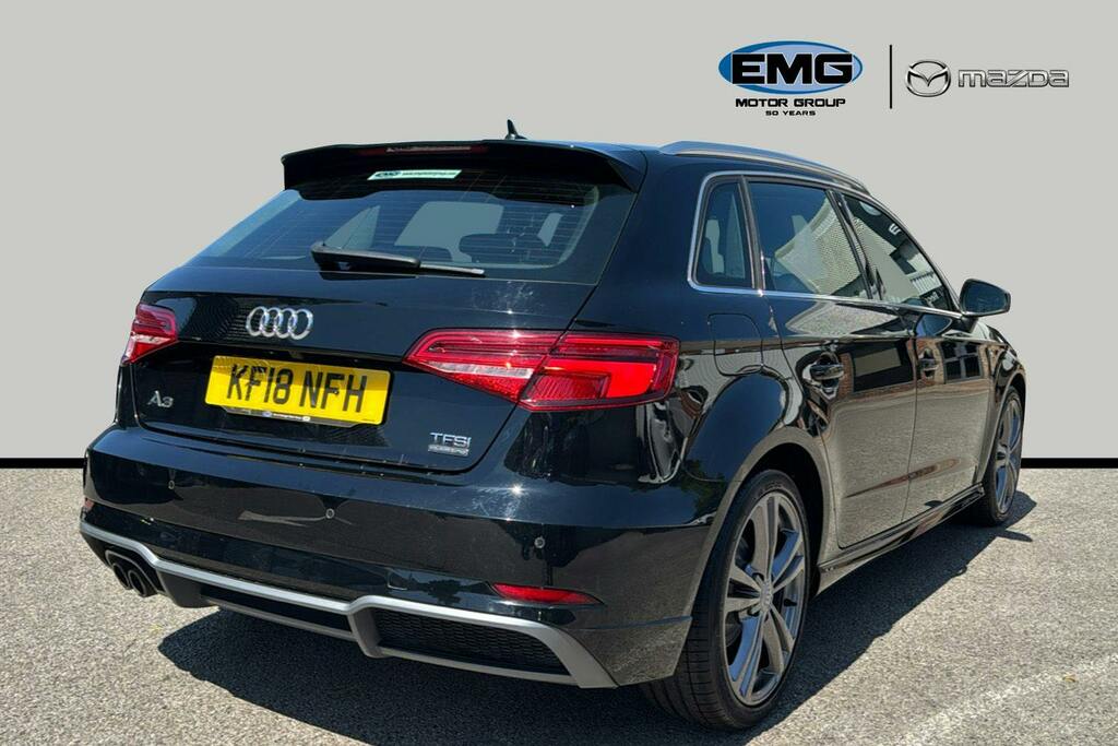 Audi A3 2.0 Tfsi S Line Sportback S Tronic Quat Black #6