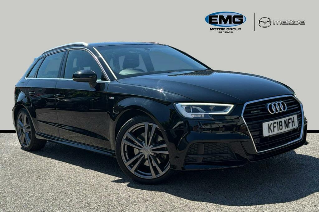 Audi A3 2.0 Tfsi S Line Sportback S Tronic Quat Black
