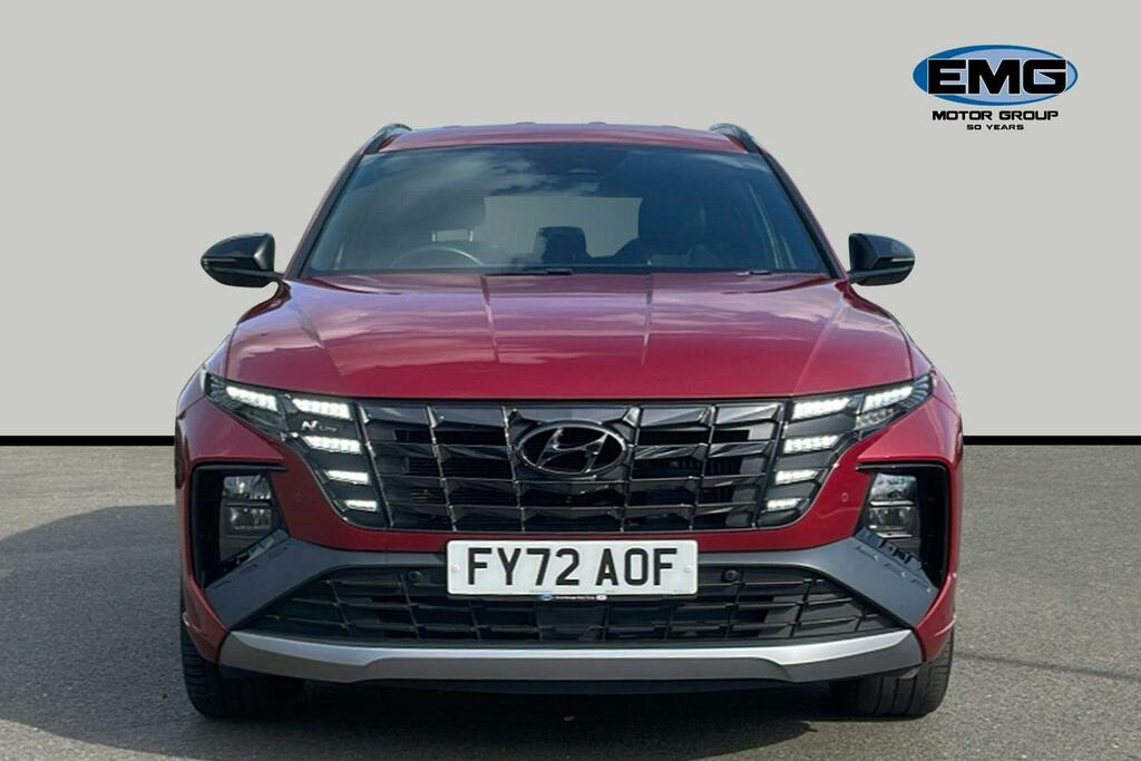 Hyundai Tucson 1.6 H T Gdi N Line Suv Hybrid S FY72AOF Red #2