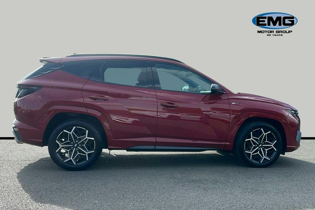 Hyundai Tucson 1.6 H T Gdi N Line Suv Hybrid S FY72AOF Red #3
