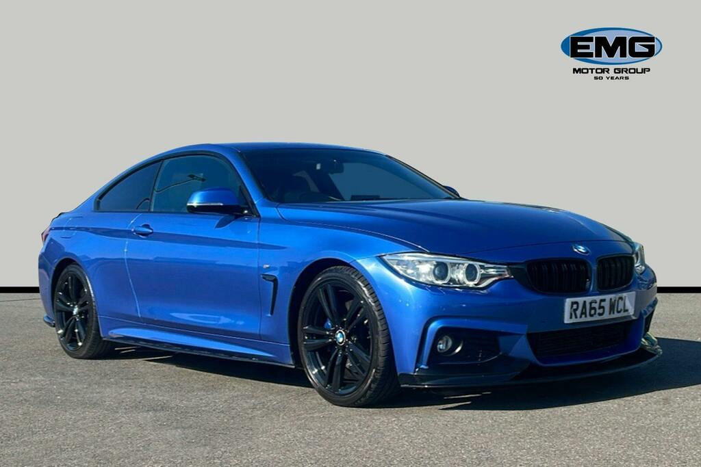 BMW 4 Series Gran Coupe 2.0 420D M Sport Coupe Ss Blue