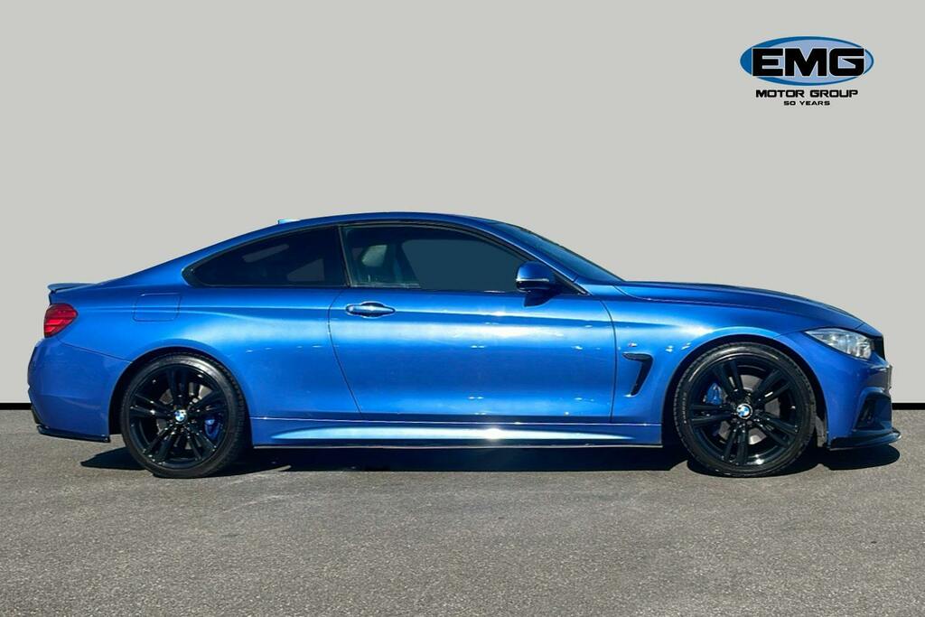 BMW 4 Series Gran Coupe 2.0 420D M Sport Coupe Ss Blue #3