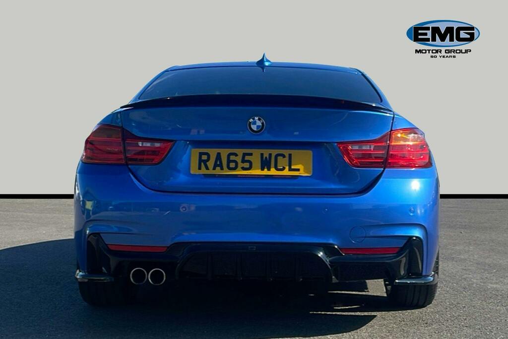 BMW 4 Series Gran Coupe 2.0 420D M Sport Coupe Ss Blue #5