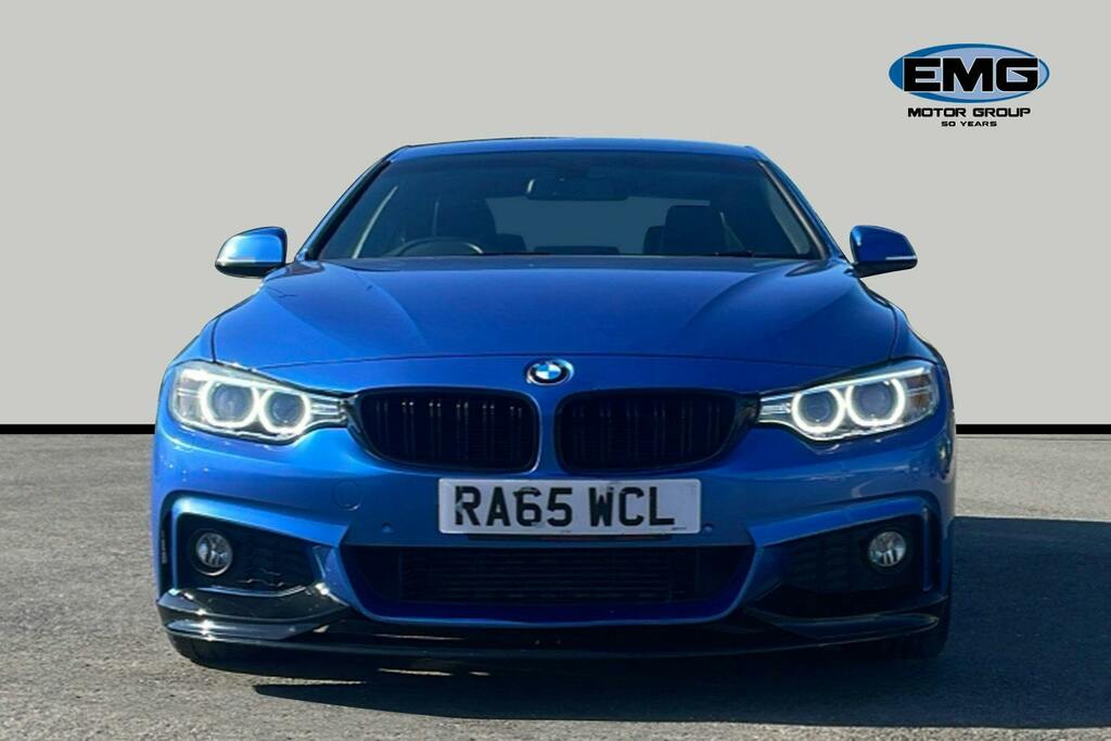 BMW 4 Series Gran Coupe 2.0 420D M Sport Coupe Ss Blue #2