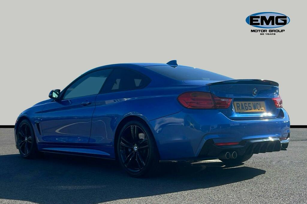 BMW 4 Series Gran Coupe 2.0 420D M Sport Coupe Ss Blue #4