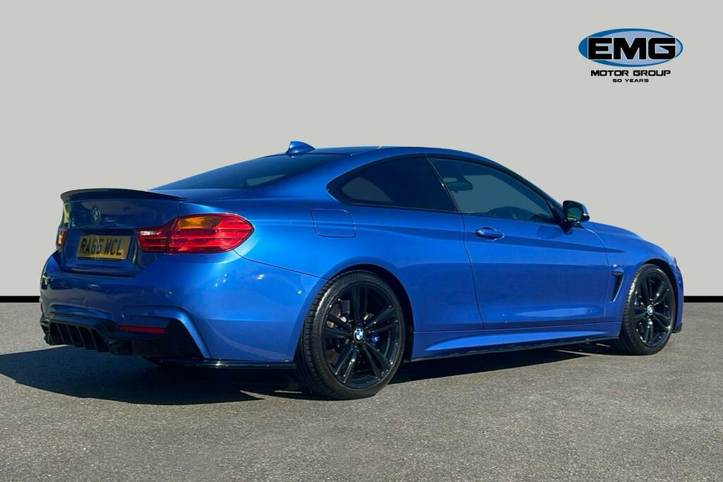 BMW 4 Series Gran Coupe 2.0 420D M Sport Coupe Ss Blue #6