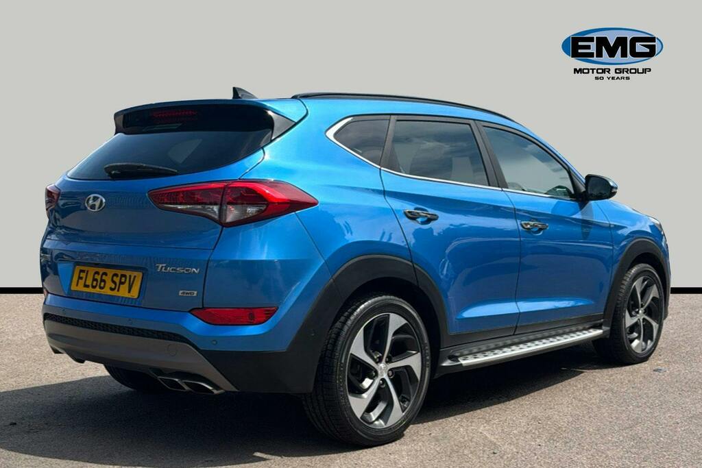 Hyundai Tucson 2.0 Crdi Premium Se Suv 4Wd Blue #6
