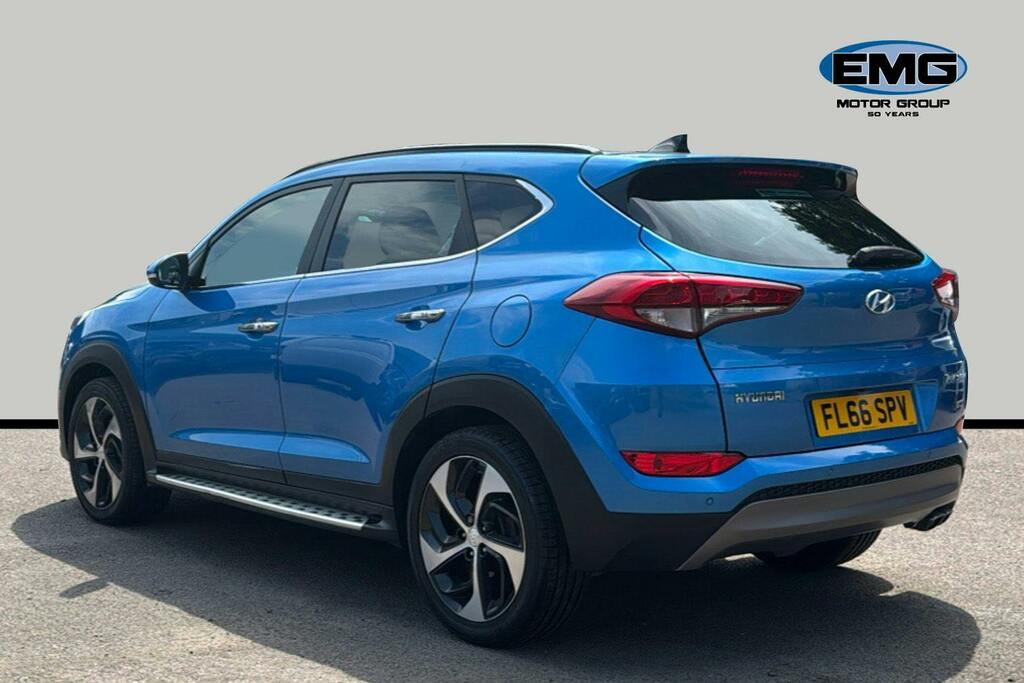 Hyundai Tucson 2.0 Crdi Premium Se Suv 4Wd Blue #4
