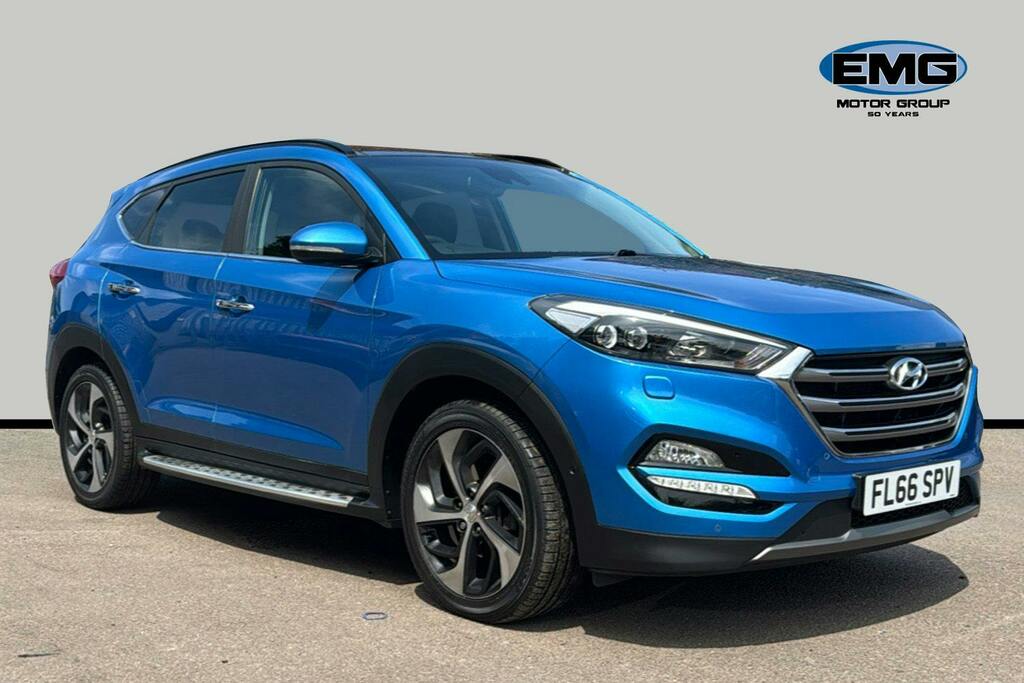 Hyundai Tucson 2.0 Crdi Premium Se Suv 4Wd Blue