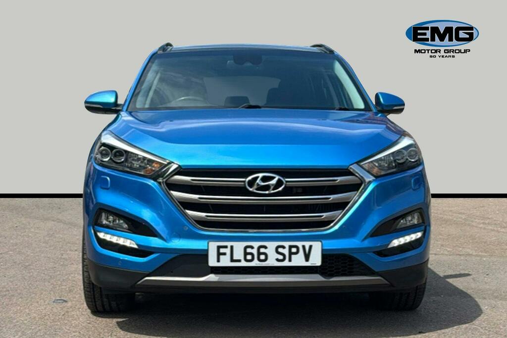 Hyundai Tucson 2.0 Crdi Premium Se Suv 4Wd Blue #2