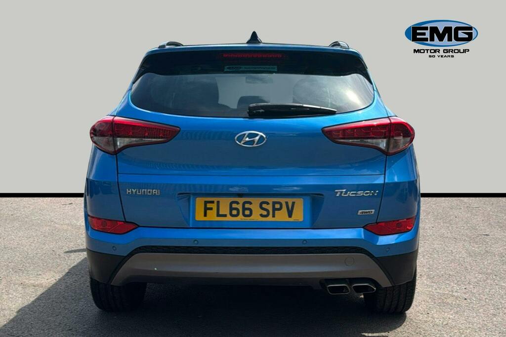 Hyundai Tucson 2.0 Crdi Premium Se Suv 4Wd Blue #5