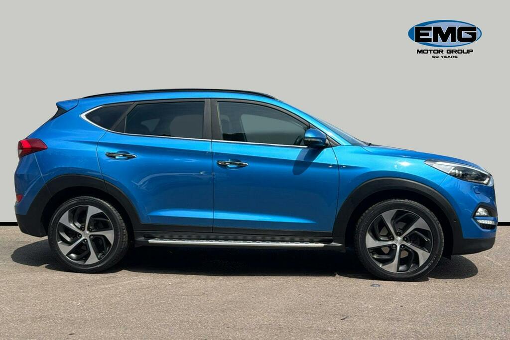 Hyundai Tucson 2.0 Crdi Premium Se Suv 4Wd Blue #3