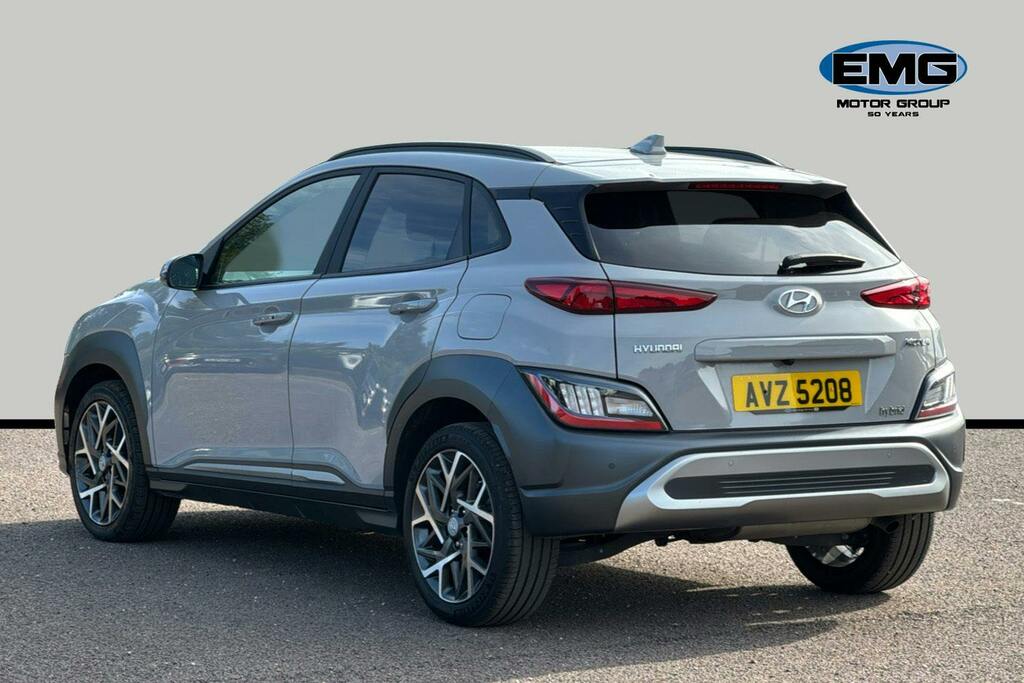 Hyundai Kona 1.6 H Gdi Premium Suv Hybrid Dct Ss Grey #4