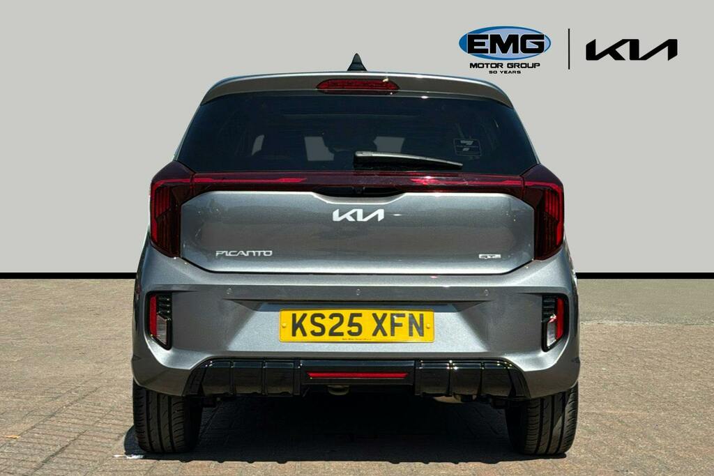 Kia Picanto 1.2 Gt Line S Hatchback Amt Ss KS25XFN Grey #5
