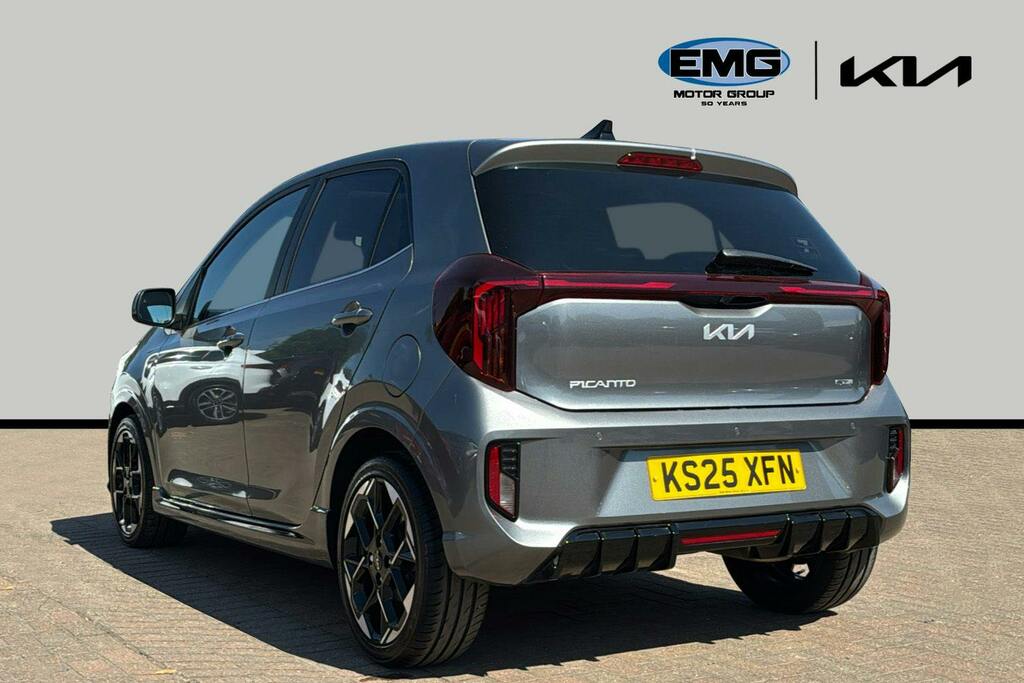 Kia Picanto 1.2 Gt Line S Hatchback Amt Ss KS25XFN Grey #4