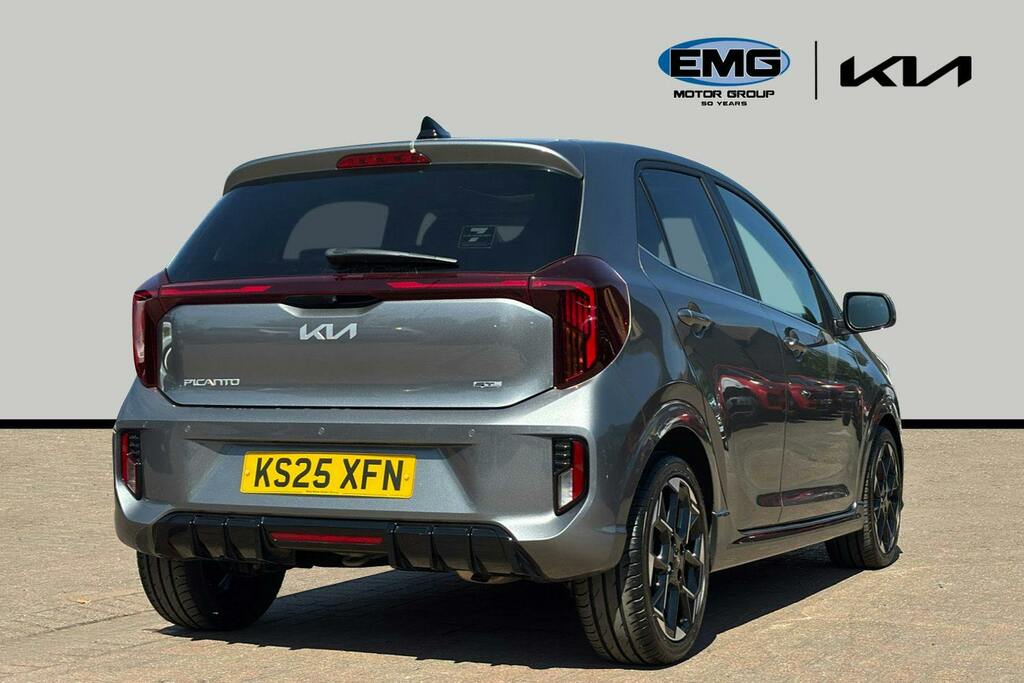 Kia Picanto 1.2 Gt Line S Hatchback Amt Ss KS25XFN Grey #6