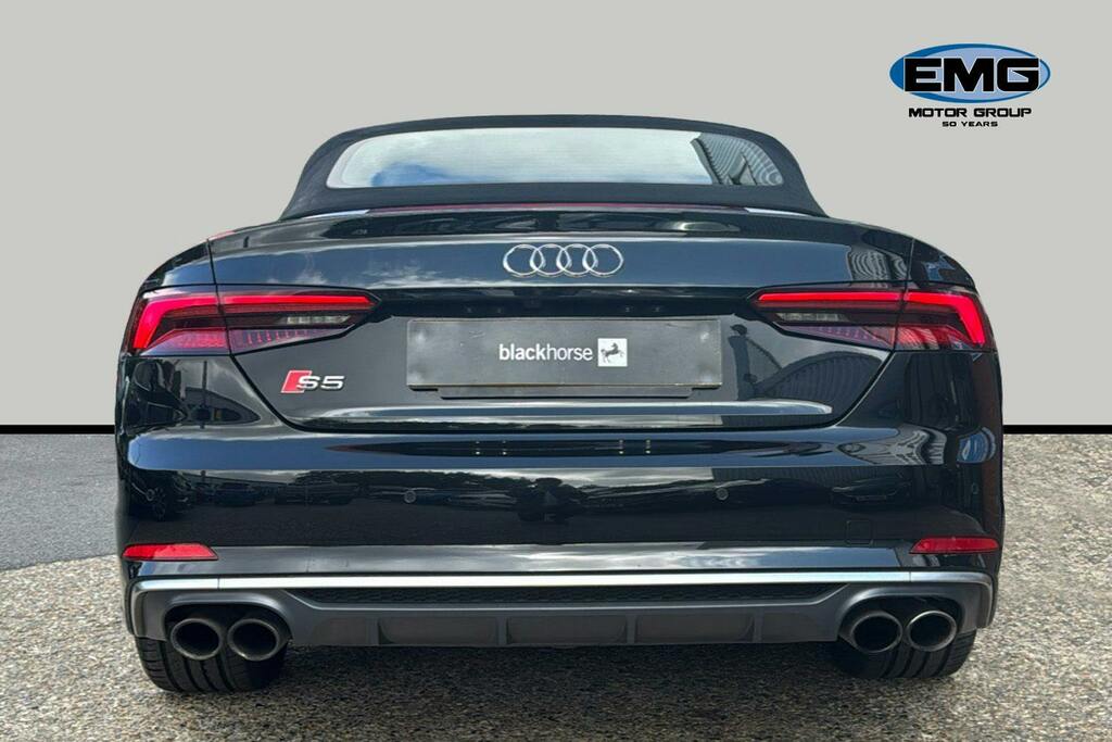 Audi S5 3.0 Tfsi V6 Cabriolet Tiptronic Quattro Black #5