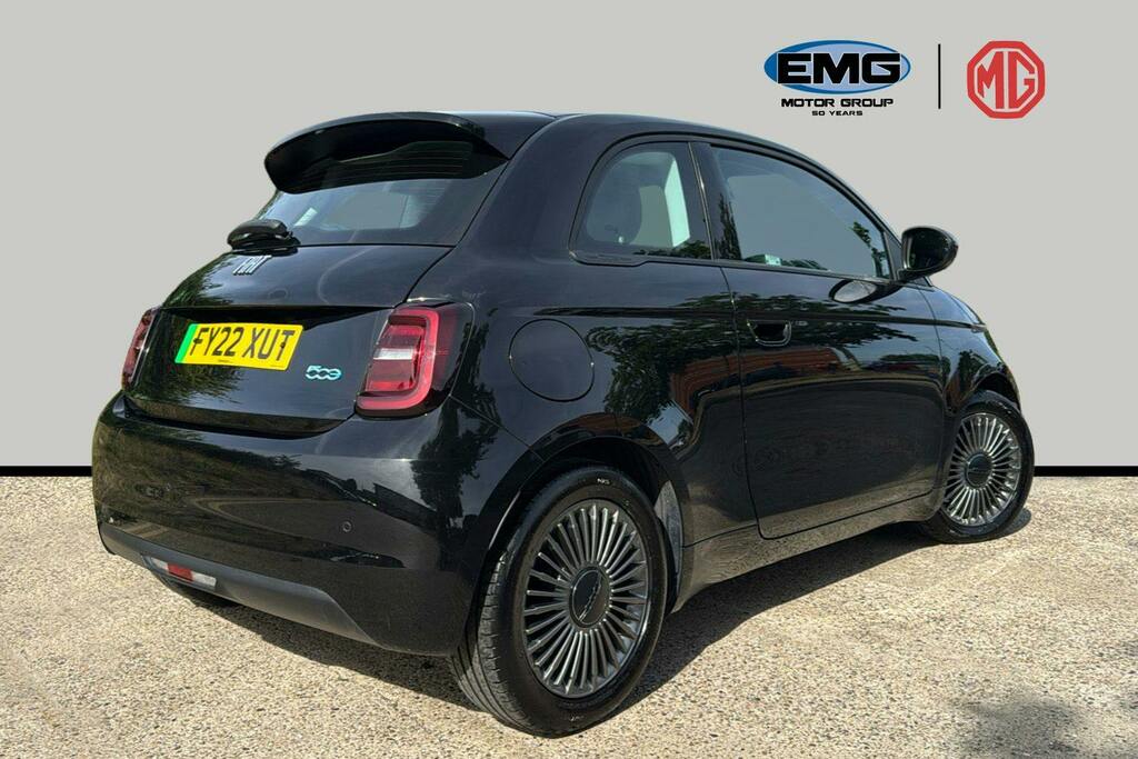 Fiat 500E 42Kwh Icon Hatchback Black #6