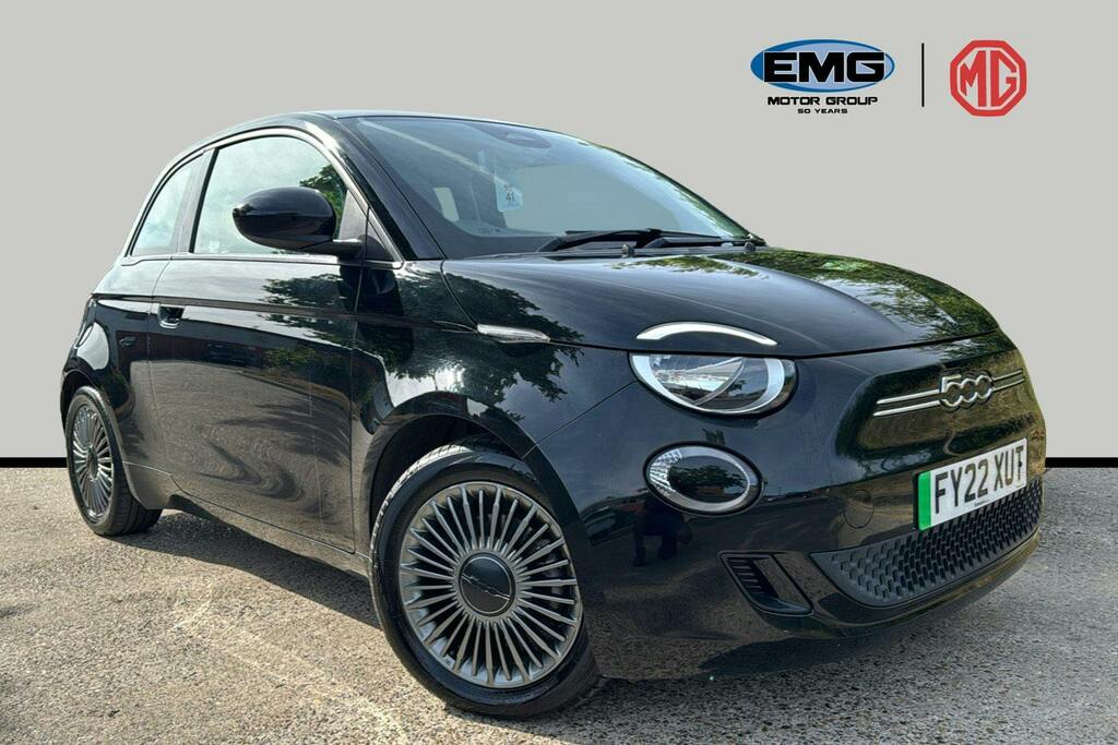 Fiat 500E 42Kwh Icon Hatchback Black