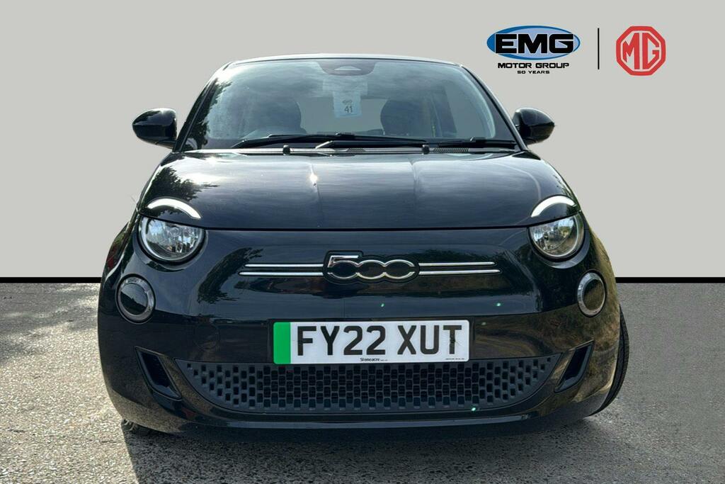 Fiat 500E 42Kwh Icon Hatchback Black #2