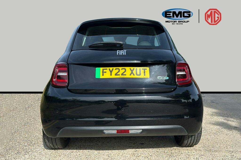 Fiat 500E 42Kwh Icon Hatchback Black #5