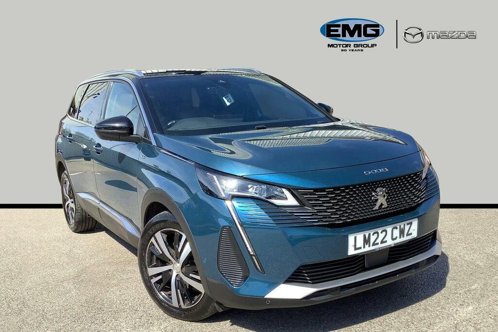 Peugeot 5008 1.5 Bluehdi Gt Suv Eat Ss Blue