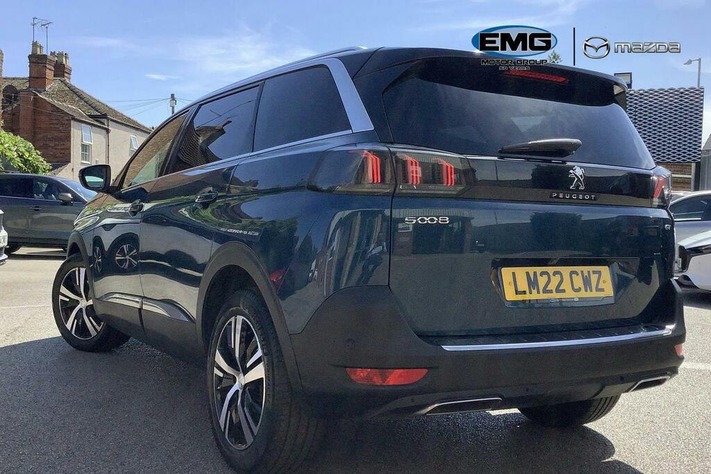 Peugeot 5008 1.5 Bluehdi Gt Suv Eat Ss Blue #4