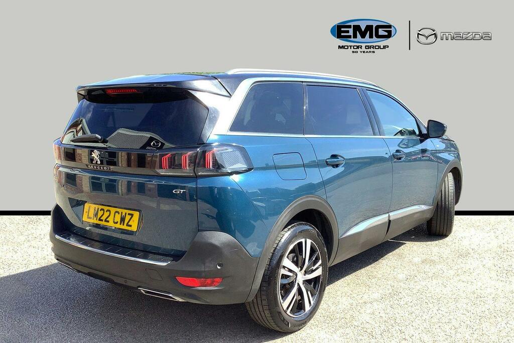 Peugeot 5008 1.5 Bluehdi Gt Suv Eat Ss Blue #6