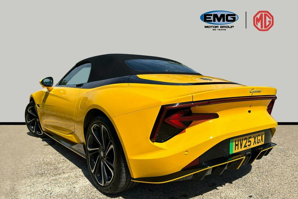 MG Cyberster Dual Motor 77Kwh Gt Convertible HV25XGX Yellow #4