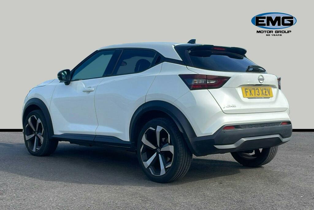 Nissan Juke 1.0 Dig T Tekna Suv Dct Ss FX73XZV White #4