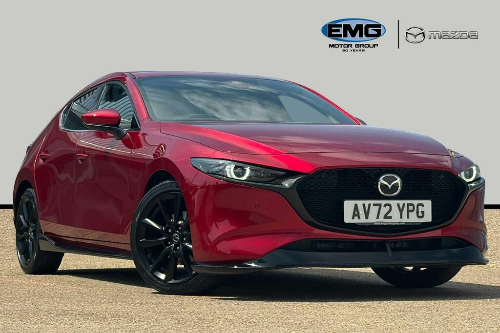 Mazda 3 2.0 E Skyactiv X Mhev Gt Sport Hatchback Petro Red