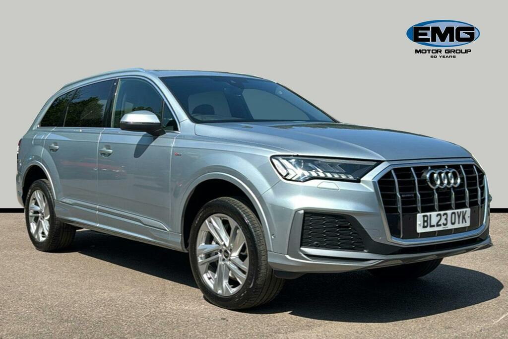 Audi Q7 3.0 Tdi V6 45 S Line Suv Tiptronic Quat Silver