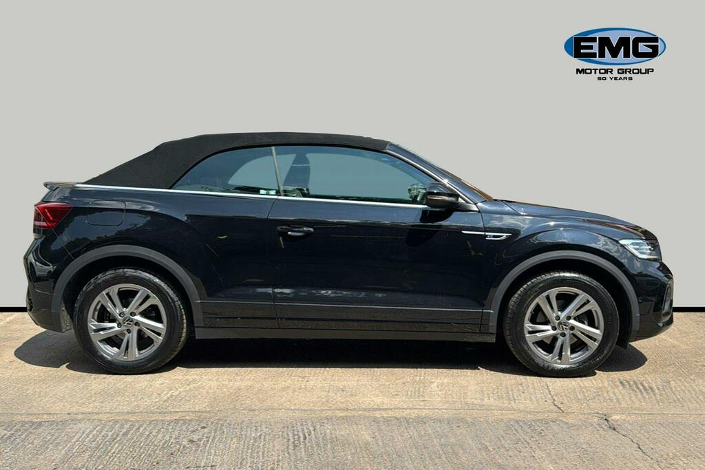 Volkswagen T-Roc 1.5 Tsi R Line Convertible Dsg 2Wd S RF73GXC Black #3