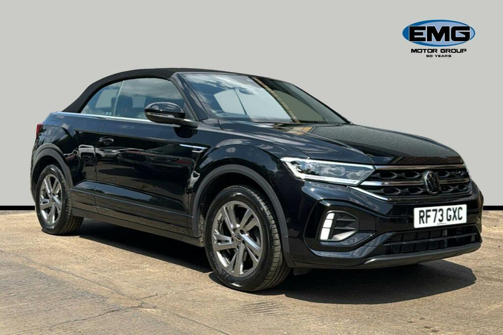 Volkswagen T-Roc 1.5 Tsi R Line Convertible Dsg 2Wd S Black