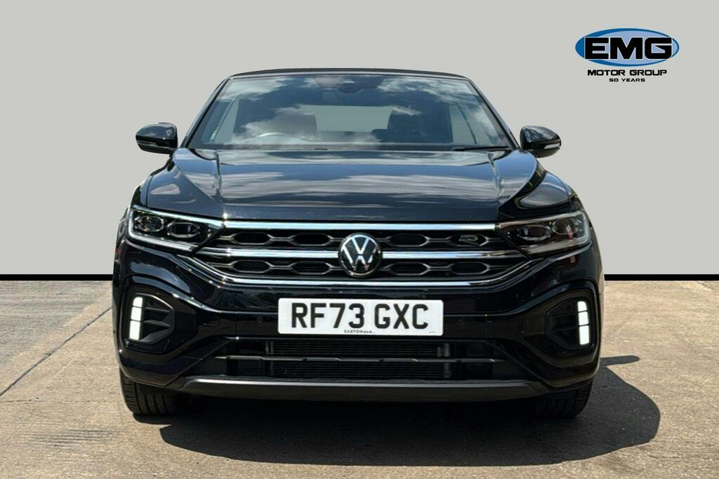 Volkswagen T-Roc 1.5 Tsi R Line Convertible Dsg 2Wd S RF73GXC Black #2
