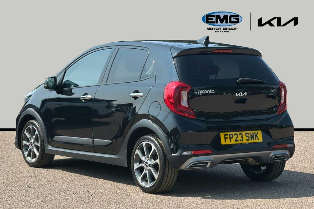 Kia Picanto 1.0 Dpi X Line S Hatchback Amt Ss FP23SWK Black #4