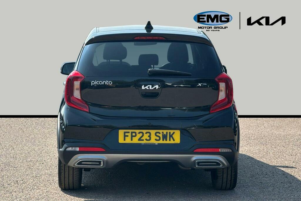 Kia Picanto 1.0 Dpi X Line S Hatchback Amt Ss FP23SWK Black #5