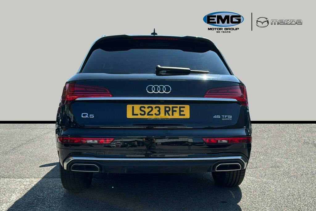 Audi Q5 2.0 Tfsi 45 S Line Suv S Tronic Quattro LS23RFE Black #4