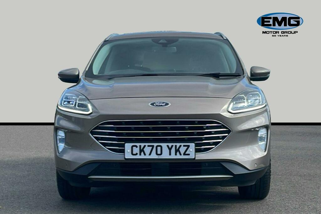 Ford Kuga 1.5 Ecoblue Titanium Suv Ss CK70YKZ Silver #2