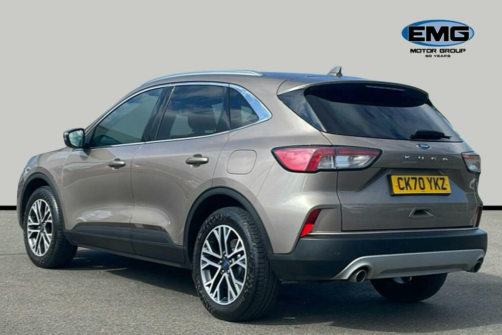 Ford Kuga 1.5 Ecoblue Titanium Suv Ss CK70YKZ Silver #4