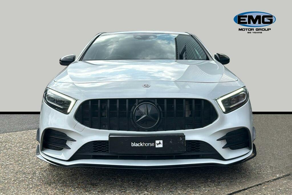 Mercedes-Benz A Class 2.0 A35 Amg Premium Plus Hatchback 7G FM70JPX White #2