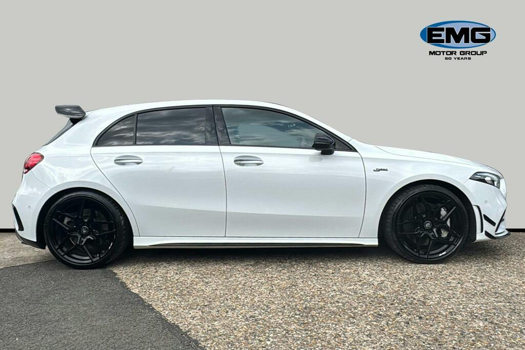 Mercedes-Benz A Class 2.0 A35 Amg Premium Plus Hatchback 7G FM70JPX White #3