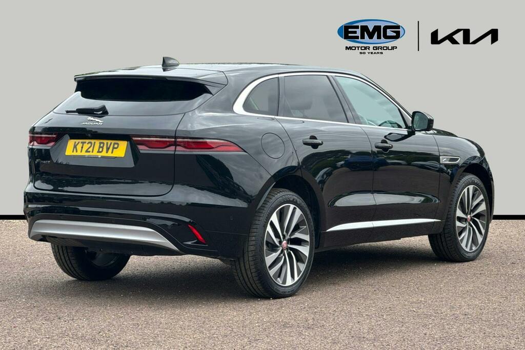 Jaguar F-Pace 2.0 D200 Mhev Hse Suv Awd Ss KT21BVP Black #6