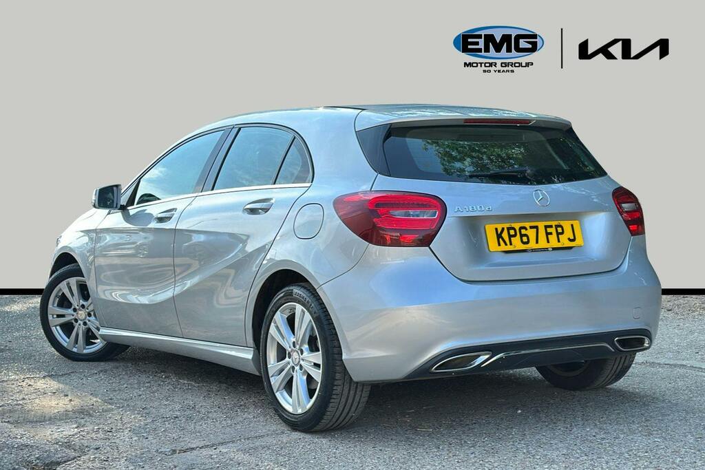 Mercedes-Benz A Class 1.5 A180d Sport Hatchback Ss Silver #4
