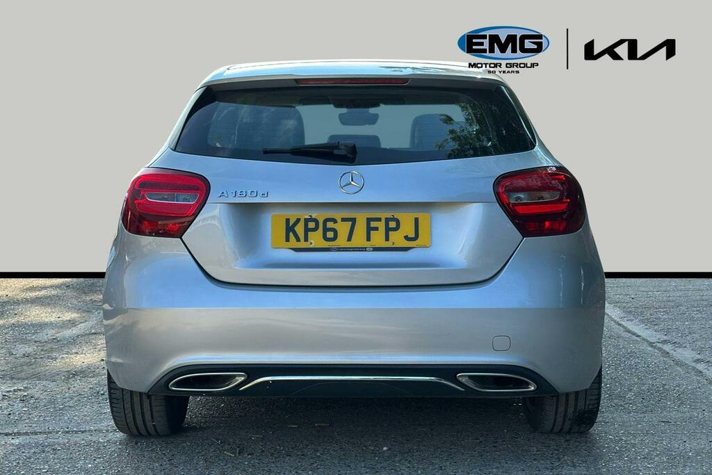 Mercedes-Benz A Class 1.5 A180d Sport Hatchback Ss Silver #5