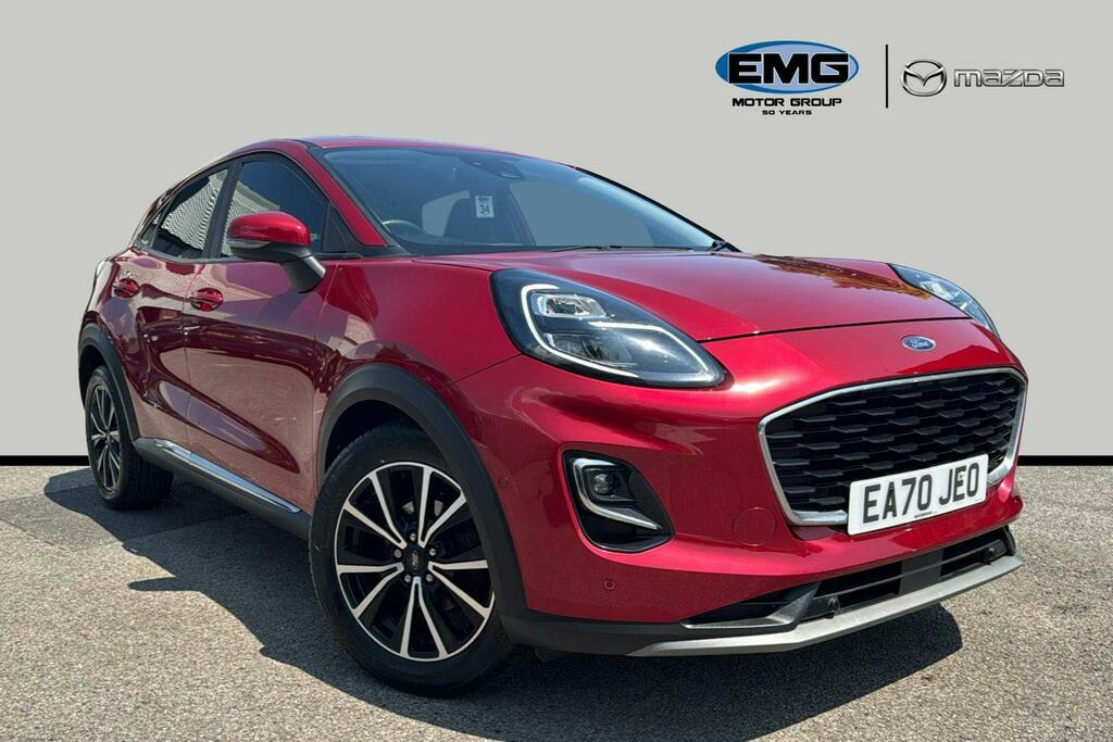 Ford Puma 1.0T Ecoboost Titanium Suv Dct Ss Red